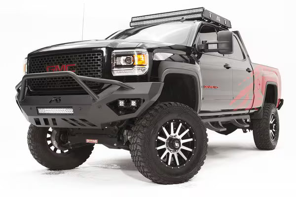 FabFours Vengeance Series Front Bumper 15-19 Chevy/GMC 2500/3500