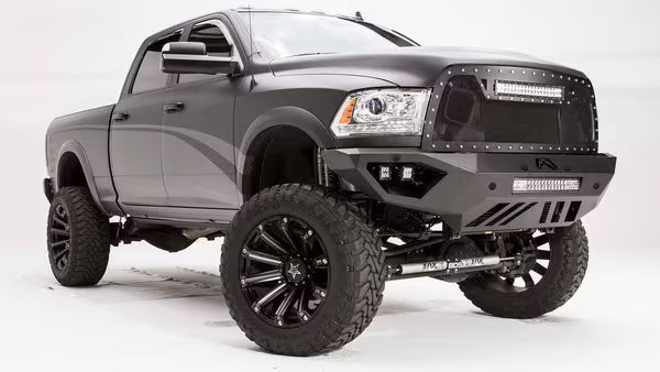 FabFours Vengeance Series Front Bumper 16-18 Dodge/Ram 2500/3500