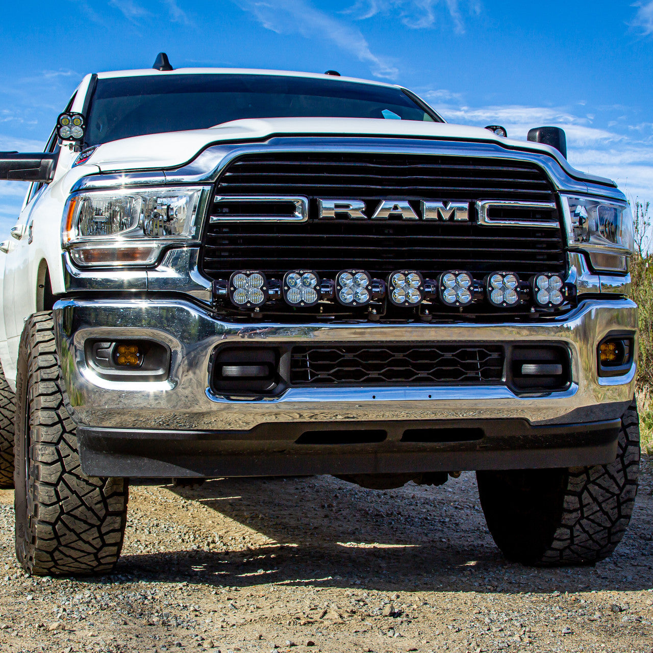 BAJA DESIGNS XL Sport/XL Pro Linkable Bumper Light Kit Dodge/Ram 2500/3500 2019-2026, 4500/5500 2019 - 2024