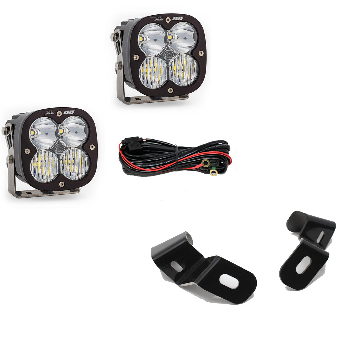 BAJA DESIGNS XL80 A-Pillar Light Kit Dodge/Ram 2019-2026 2500/3500