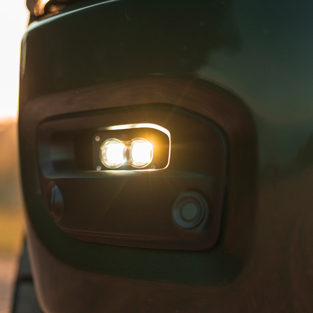 BAJA DESIGNS S2 SAE Fog Pocket Light Kit Dodge/Ram 2019-2026 2500/3500