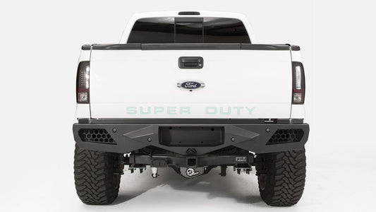 FabFours Vengeance Series Rear Bumper 11-16 Ford F-250/F-350 w/ Sensors