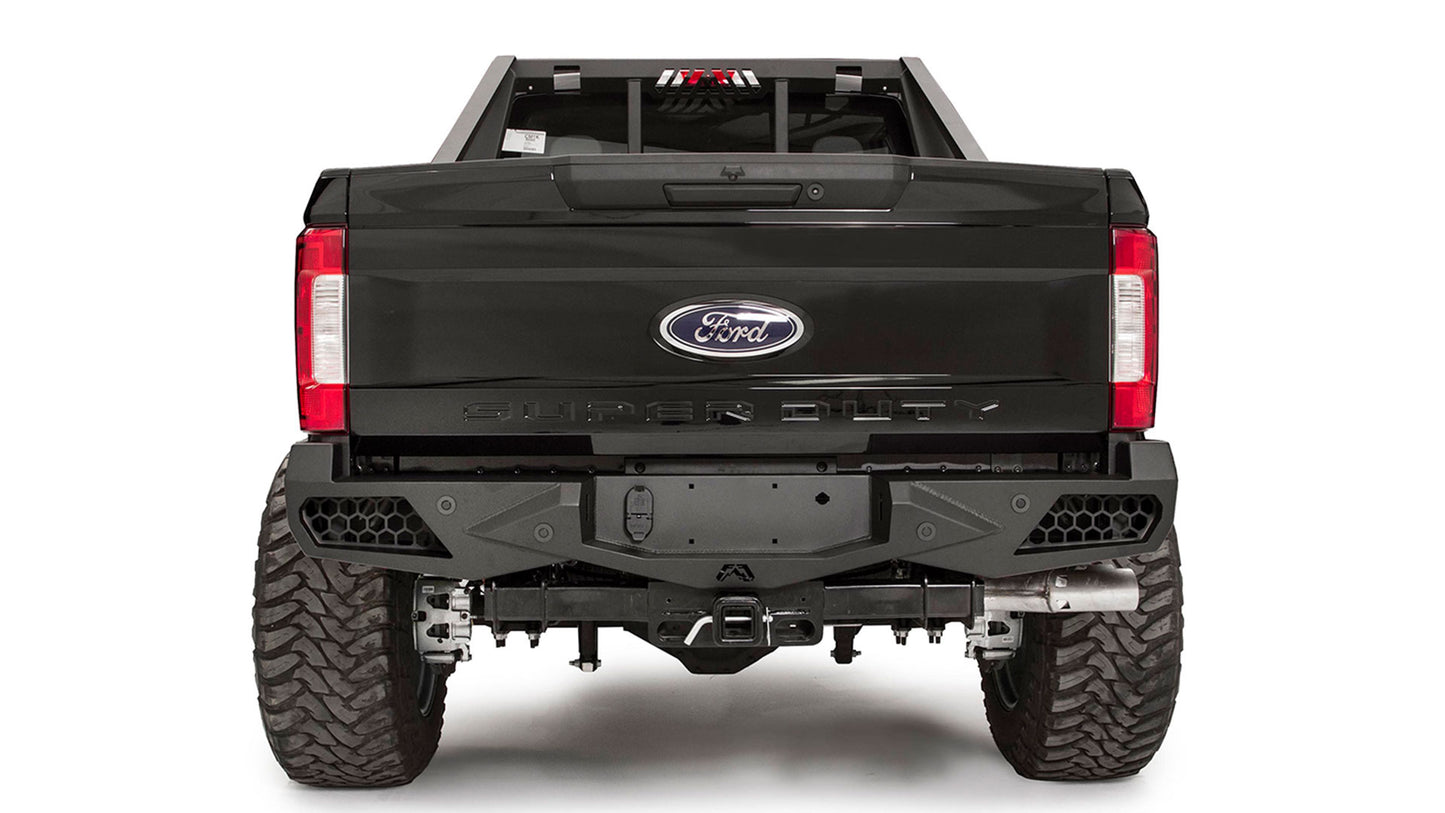 FabFours Vengeance Series Rear Bumper 17-22 Ford F-250/F-350
