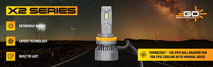 Go Performance X2 Series LED Performance Bulbs - Pair