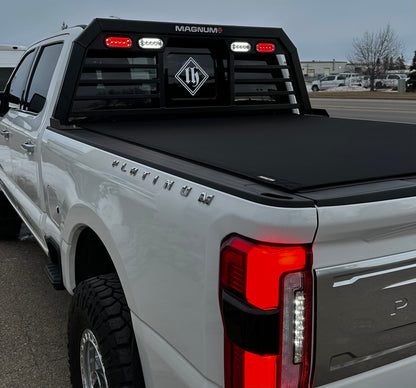 MAGNUM HEADACHE RACK LO PRO w/Window Cutout 2024 Chevy/GMC 2500/3500