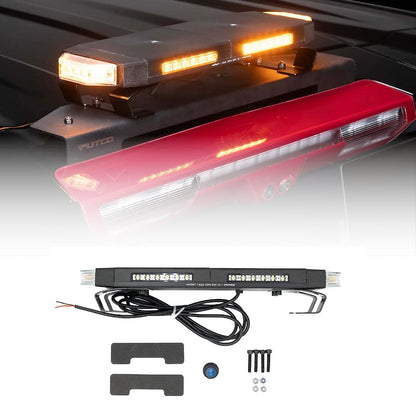 PUTCO HORNET LED Stealth Rooftop Strobe Light Bar - 16" - AMBER