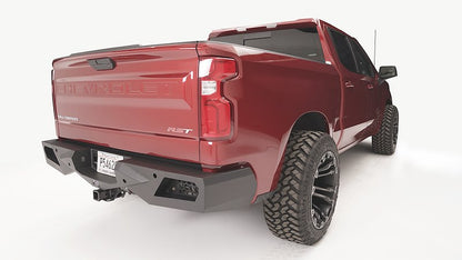 FabFours Vengeance Rear Bumper 2019+ Chevy/GMC 1500
