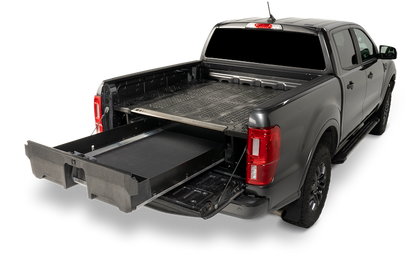 DECKED TRUCK BED STORAGE SYSTEM + ACCESSORY PACK - 2024+ TACOMA 5' BED WITH POWER ACCESSORY BED