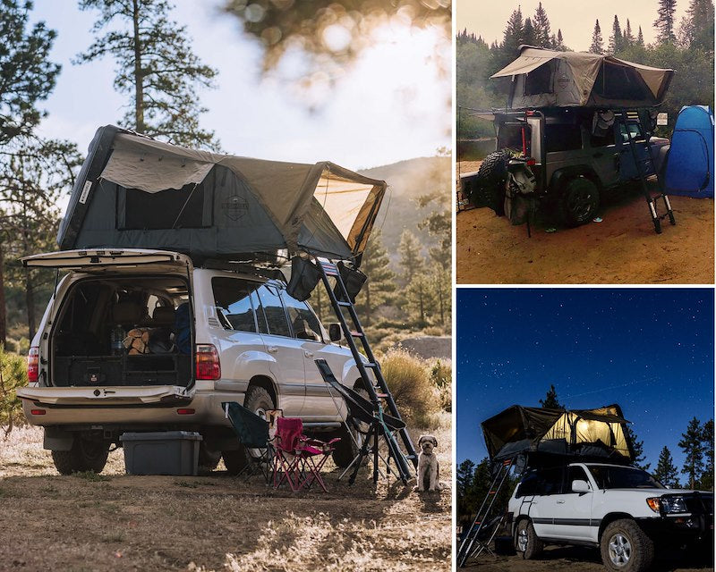 OVS BUSHVELD Hard Shell Roof Top Tent - 4 Person