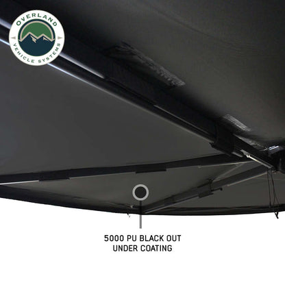 XD NOMADIC 270 DEGREE AWNING W/LIGHTS AND BLACK OUT, PASSENGER SIDE