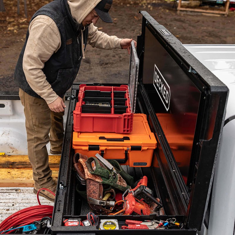 DECKED TOOL BOX Black
