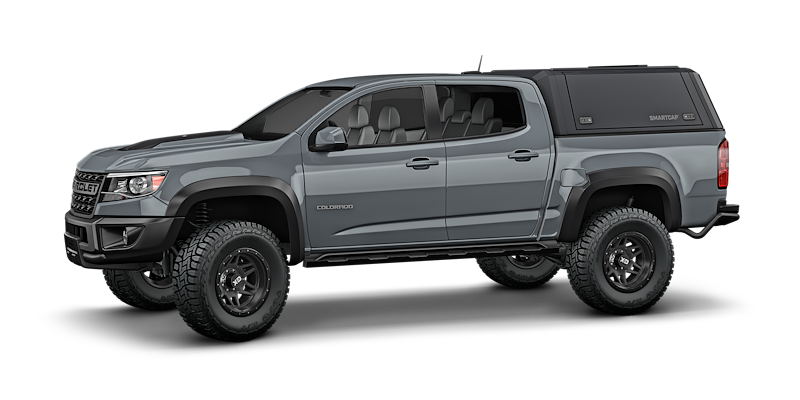 SMARTCAP EVO ADVENTURE TRUCK CAP 2015-2022 Chevy/GMC Colorado/Canyon 6’ Bed SA Edition