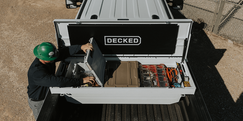 DECKED TOOL BOX White