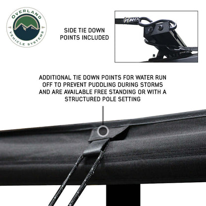 XD NOMADIC 270 DEGREE AWNING W/LIGHTS AND BLACK OUT, PASSENGER SIDE