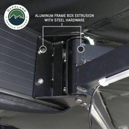 XD NOMADIC 270 DEGREE AWNING W/LIGHTS AND BLACK OUT, PASSENGER SIDE