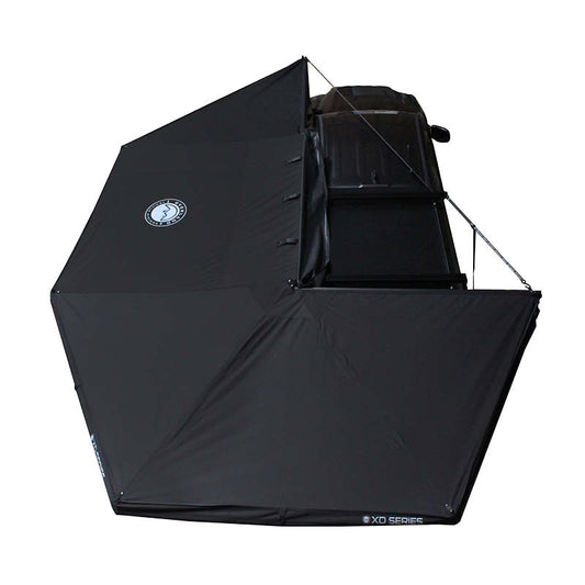 XD NOMADIC 270 DEGREE AWNING W/LIGHTS AND BLACK OUT, PASSENGER SIDE