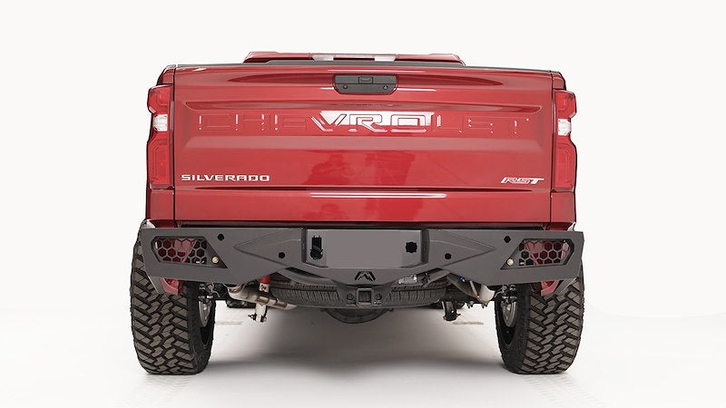 FabFours Vengeance Rear Bumper 2019+ Chevy/GMC 1500
