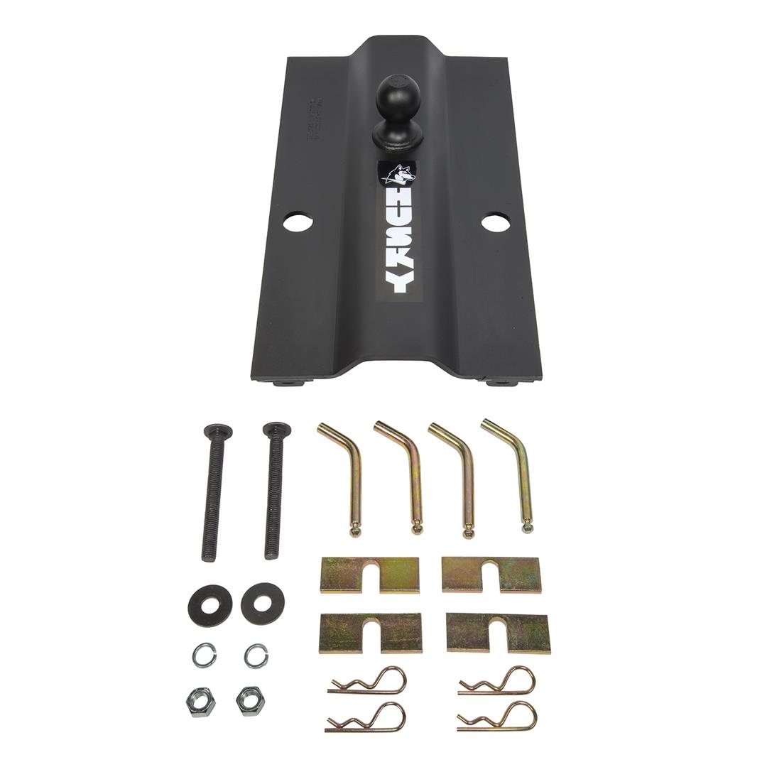 HUSKY #31368 GOOSENECK PLATE FOR INDUSTRY STANDARD RAILS
