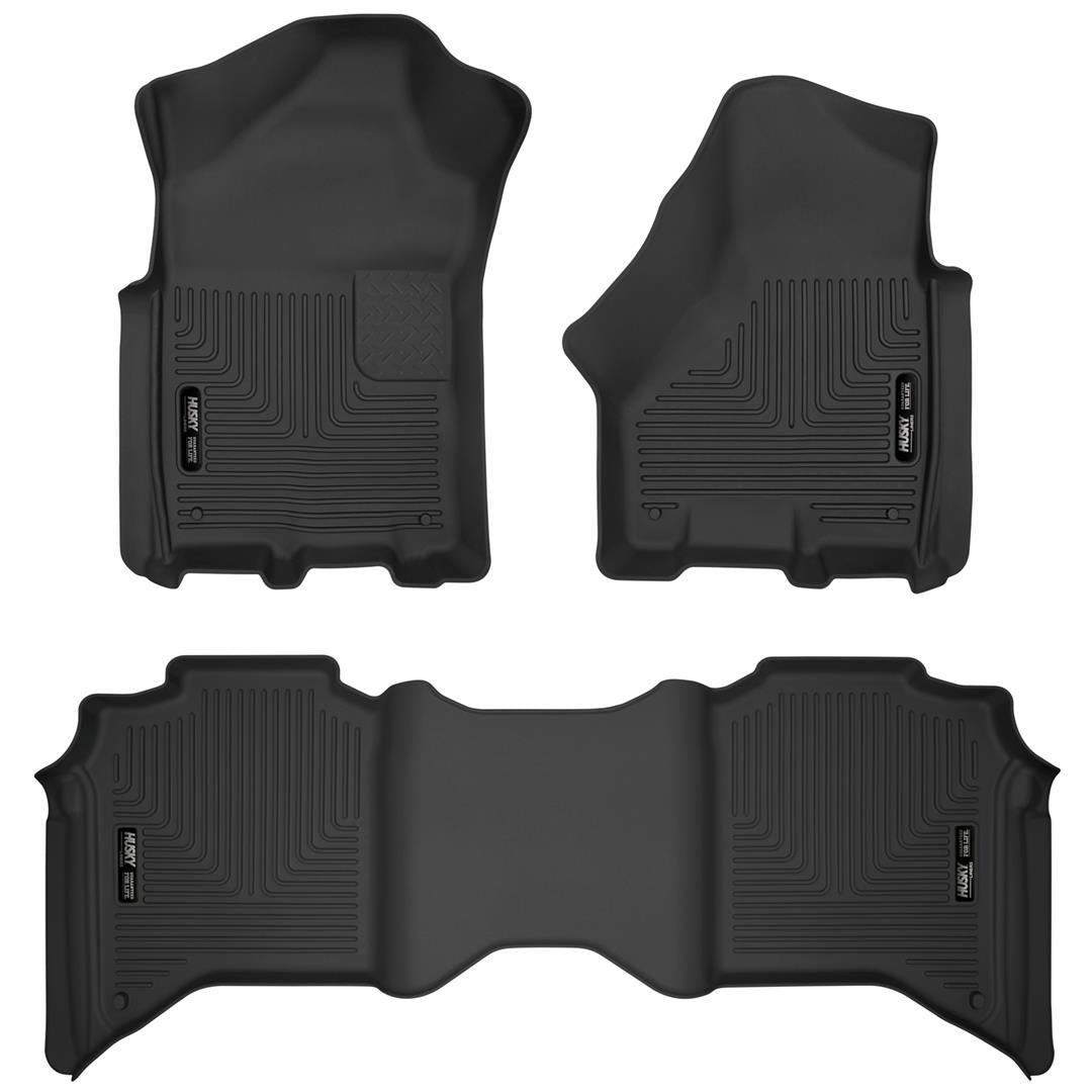 Husky Liners 53638 X-Act Contour Series - 19-24 Dodge/Ram 2500/3500 CrewCab