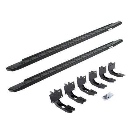 Go Rhino RB30 Running Boards w/Mounting Bracket Kit 19-24 Dodge/RAM 1500 - Textured/Bedliner