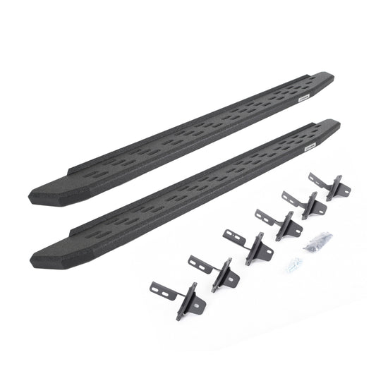 Go Rhino RB30 Running Boards w/Mounting Bracket Kit 21-24 Ford Bronco- Textured/Bedliner