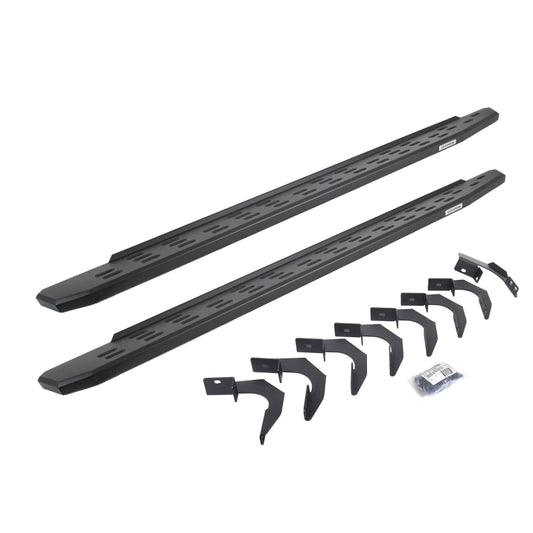 Go Rhino RB30 Running Boards w/Mounting Bracket Kit 99-16 Ford F-250/F-350 - Powder Coat