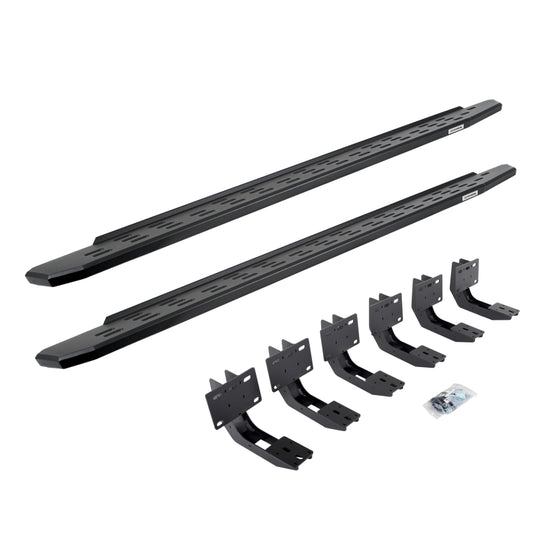 Go Rhino RB30 Running Boards w/Mounting Bracket Kit 19-24 Dodge/RAM 1500- Powder Coat