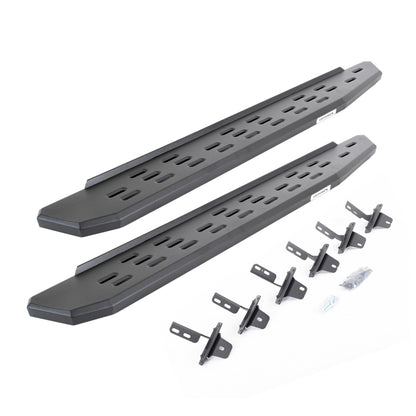 Go Rhino RB30 Running Boards w/Mounting Bracket Kit 21-24 Ford Bronco - Powder Coat