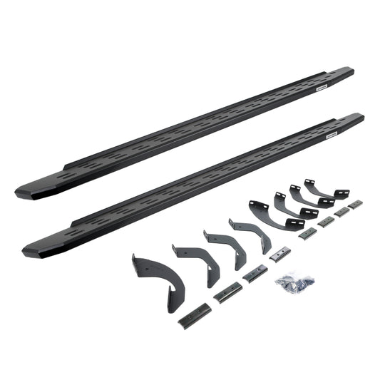 Go Rhino RB30 Running Boards w/Mounting Bracket Kit - Crew Max Only 22-24 Toyota Tundra- Powder Coat