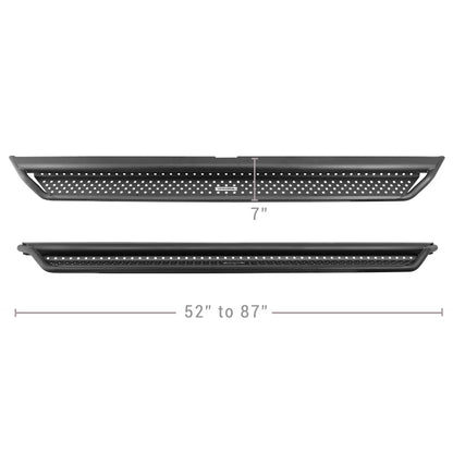 Go Rhino Dominator Xtreme D1 Side Steps with Rocker Panel Mounting Bracket Kit 17-25 Ford F-250/F-350 - Powder Coat