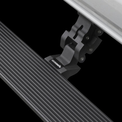 Go Rhino E1 Electric Running Board Kit - 2 Brackets/Side - 07-13 Chevy/GMC 1500 07-14 Chevy/GMC 2500/3500 Crew Cab - Powder Coat