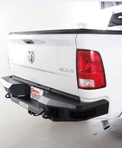 Go Rhino BR20 Rear BR Bumper - 10-18 Dodge/RAM 2500/3500