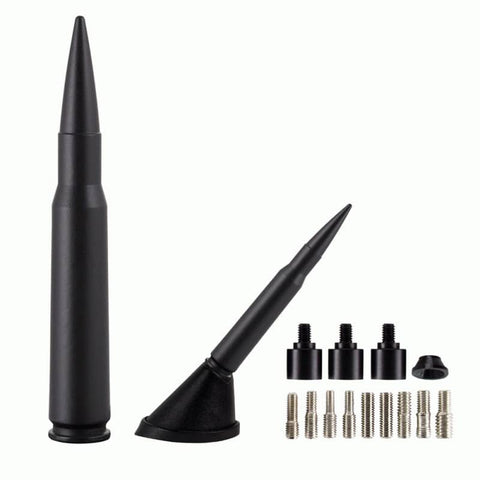 Ammotenna - .50 Caliber Replica Antenna - Billet Aluminum - Flat Black