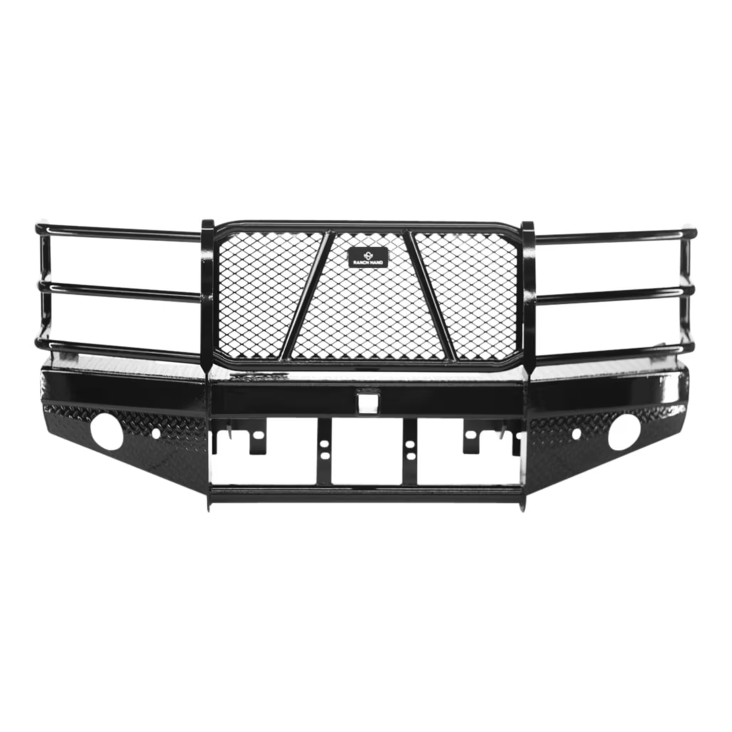 RANCH HAND SPORT WINCH-READY SERIES FRONT BUMPER w/ GRILLE GUARD for 2015-2019 Chevy Silverado 2500 / 3500 w/o camera