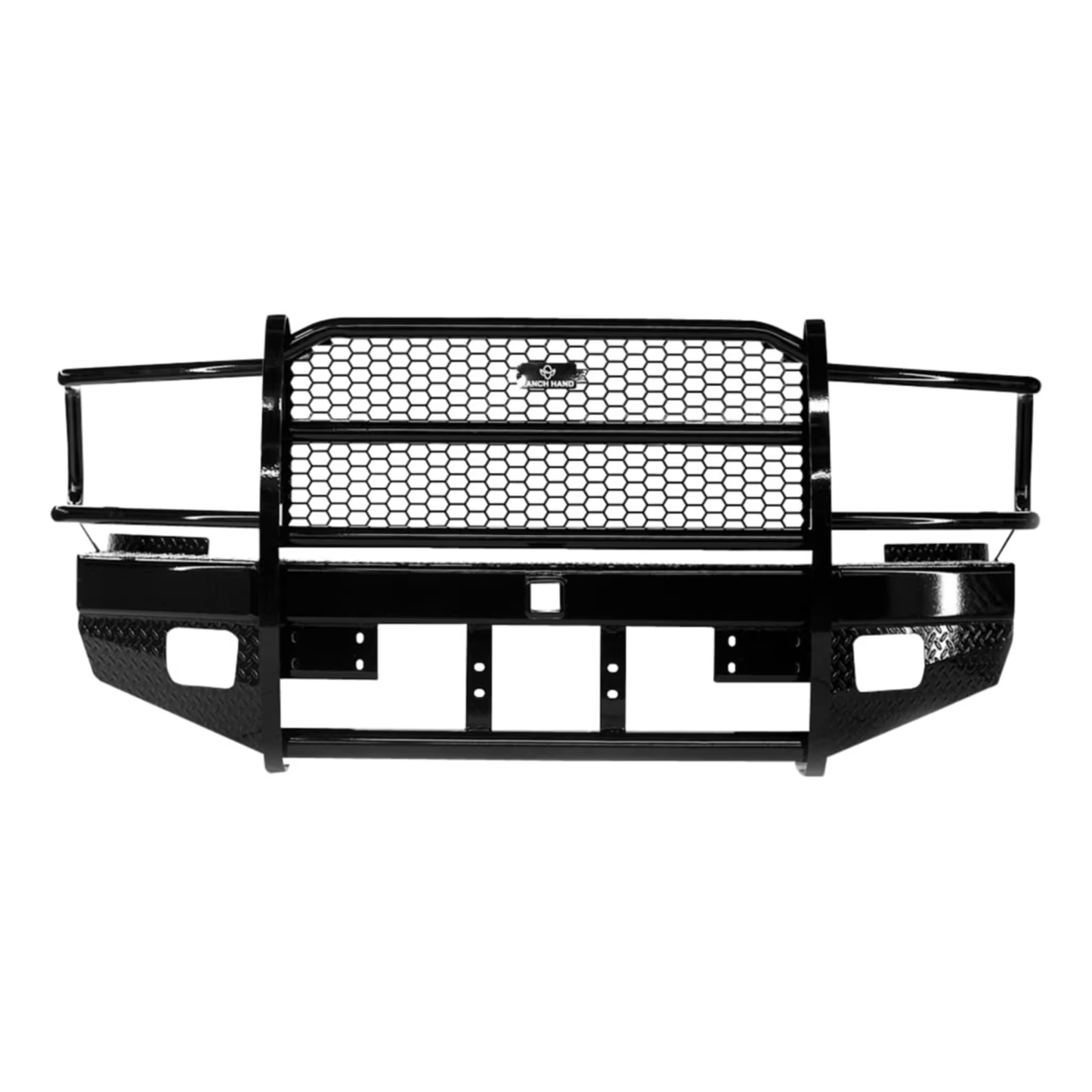 RANCH HAND SPORT WINCH-READY SERIES FRONT BUMPER w/ GRILLE GUARD for 2010 Dodge Ram 2500 / 3500 / 4500 / 5500 w/o Camera