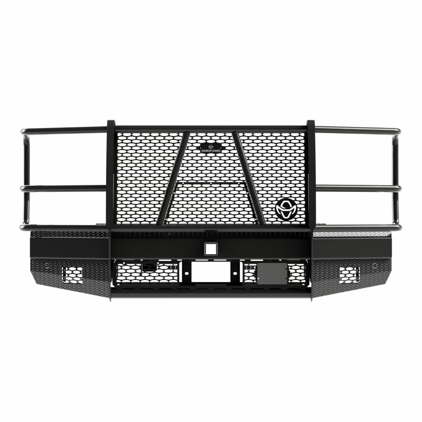 RANCH HAND SPORT WINCH-READY SERIES FRONT BUMPER w/ GRILLE GUARD for 2023-2026 Ford F-250 / F-350 / F-450 / F-550 w/ Camera