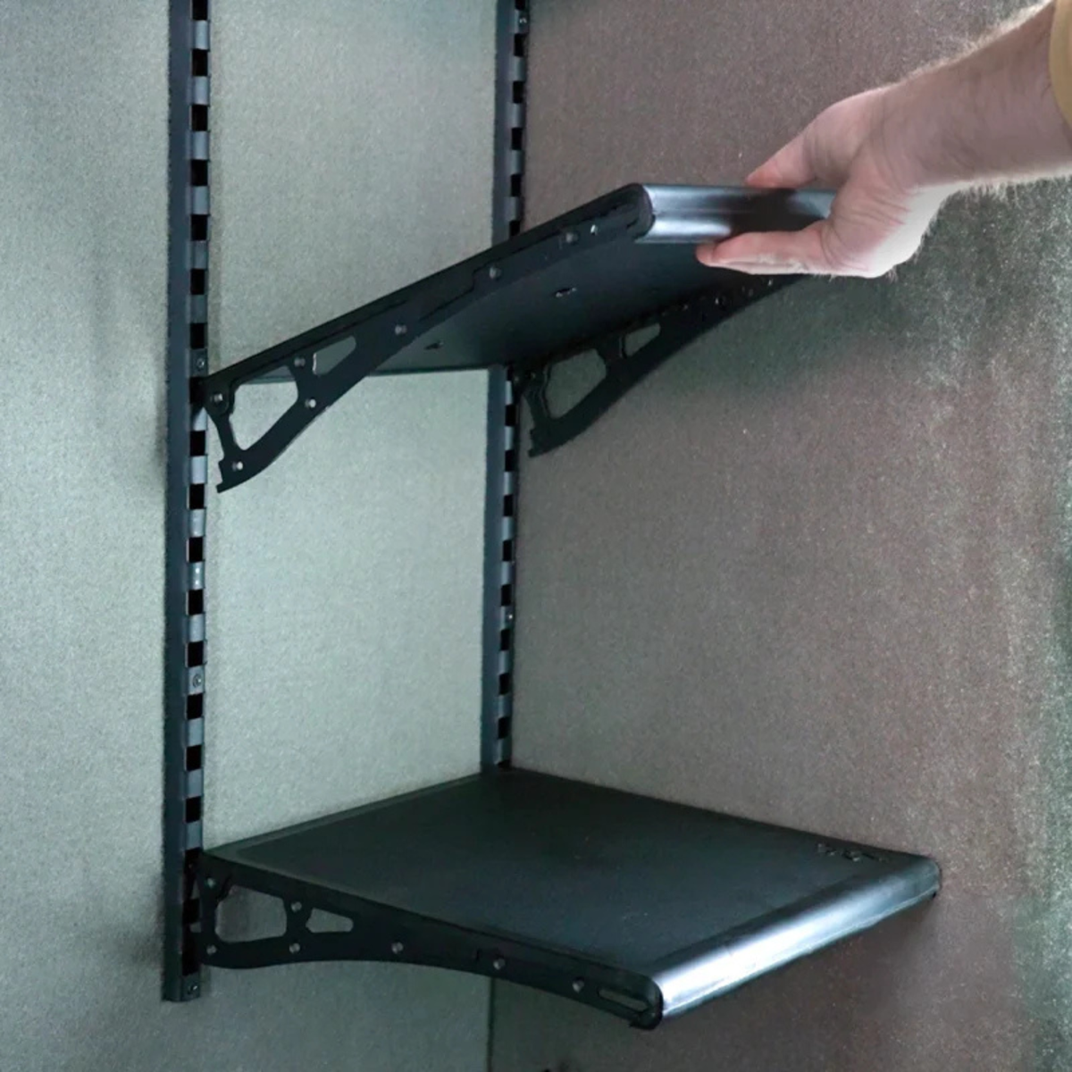 AXIS™ Soft-Touch Rubberized Steel Shelf