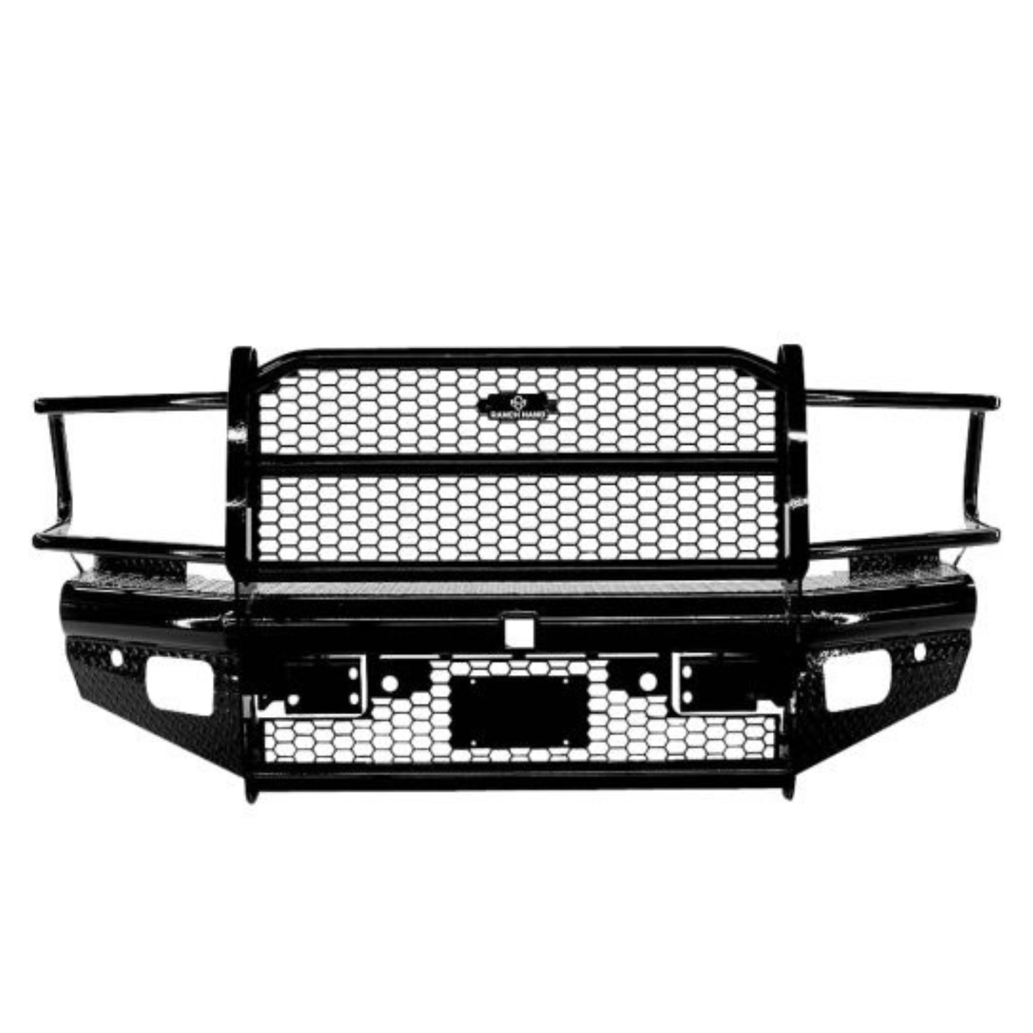 RANCH HAND LEGEND SERIES FRONT BUMPER w/ Grille Guard for 2010-2018 Dodge/Ram 2500 / 3500 / 4500 / 5500 w/o Camera