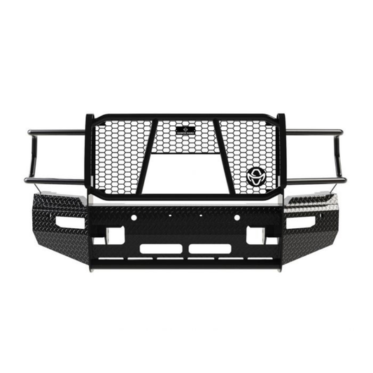 RANCH HAND SUMMIT SERIES FRONT BUMPER w/ GRILLE GUARD for 2019-2024 Dodge/Ram 2500/3500, w/ Camera