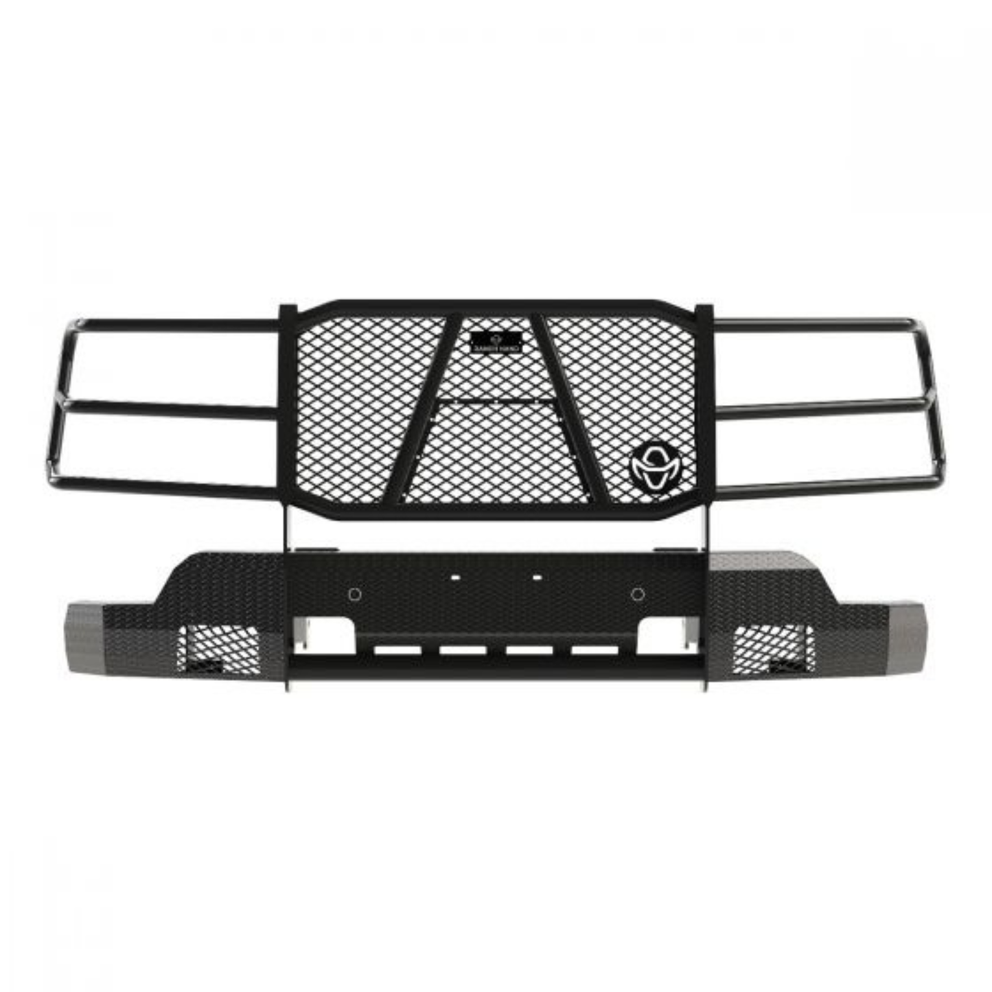 RANCH HAND SUMMIT SERIES FRONT BUMPER w/ GRILLE GUARD for 2022-2026 Chevy 1500 w/ Camera