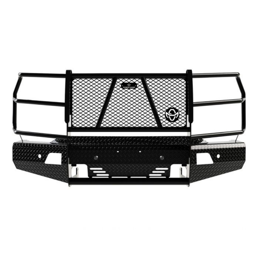 RANCH HAND SUMMIT SERIES FRONT BUMPER w/ GRILLE GUARD for 2020-2023 Chevy/GMC 2500/3500, w/o Camera