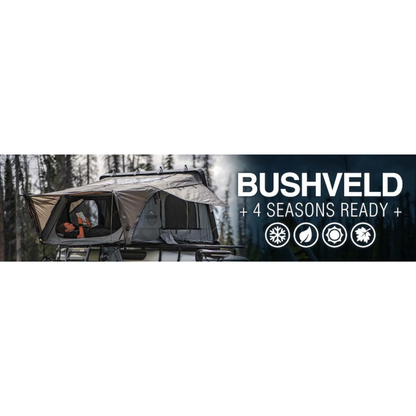 OVS BUSHVELD Hard Shell Roof Top Tent - 4 Person