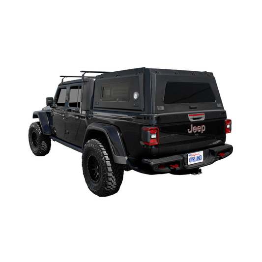 OVS EXPEDITION PRO+ TRUCK CAP; 2020 - 2026 JEEP GLADIATOR 5’ BED