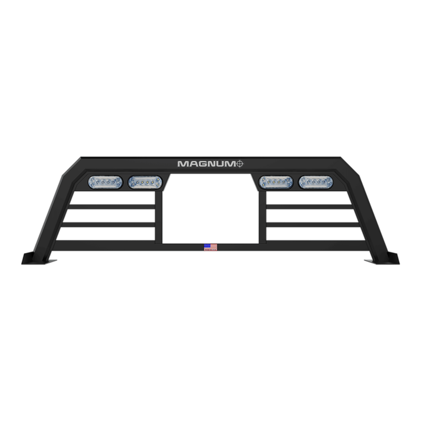 MAGNUM HEADACHE RACK LO PRO w/Window Cutout 2023-2026 Ford F-250/F-350