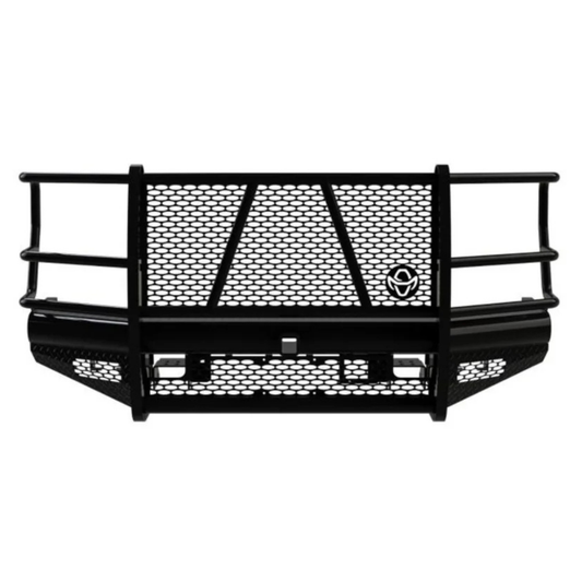 RANCH HAND LEGEND SERIES BLACK FRONT BUMPER W/ GRILLE GUARD 2017-2022 FORD F250/F350 W/O CAMERA