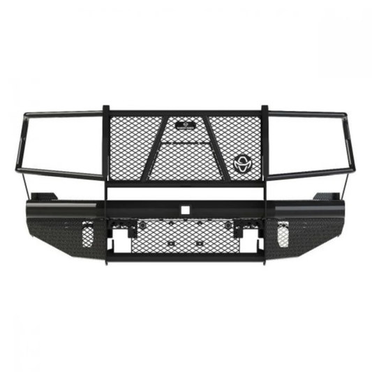 RANCH HAND LEGEND SERIES BLACK FRONT BUMPER W/ GRILLE GUARD 2024-2026 GMC 2500/3500 W/ CAMERA
