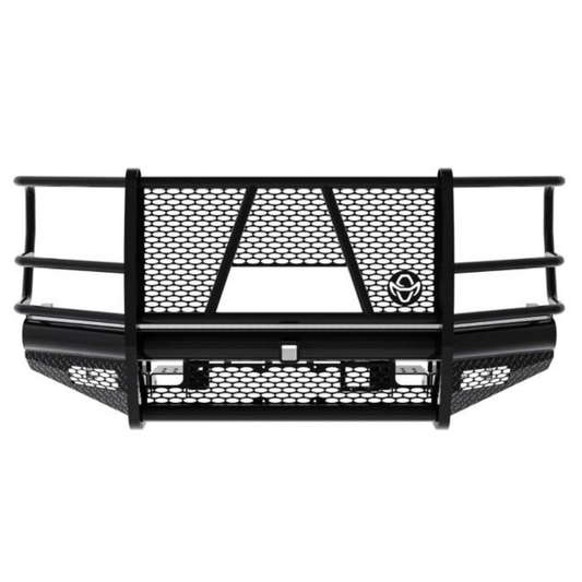 RANCH HAND LEGEND SERIES BLACK FRONT BUMPER W/ GRILLE GUARD 2017-2022 FORD F250/F350 W/ CAMERA