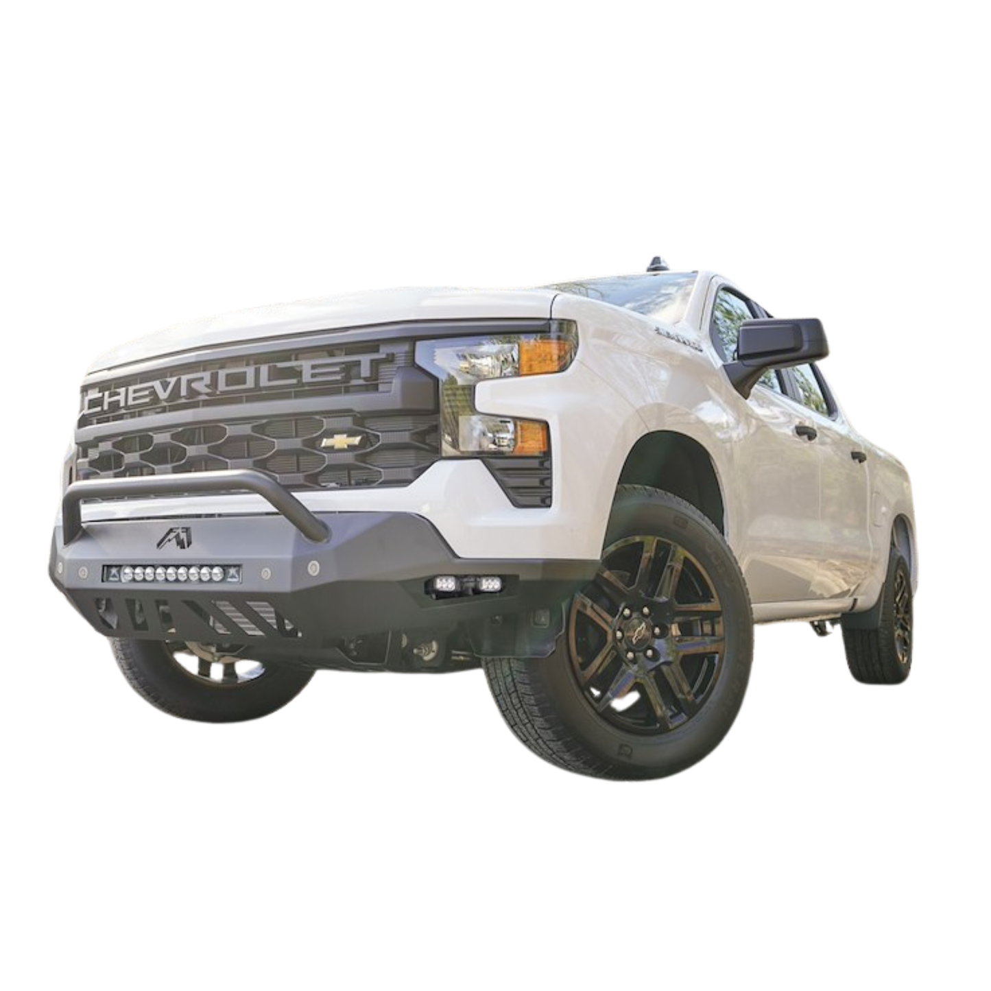 FabFours Vengeance Front Bumper w/ Pre-Runner Guard 2022+ Chevrolet 1500