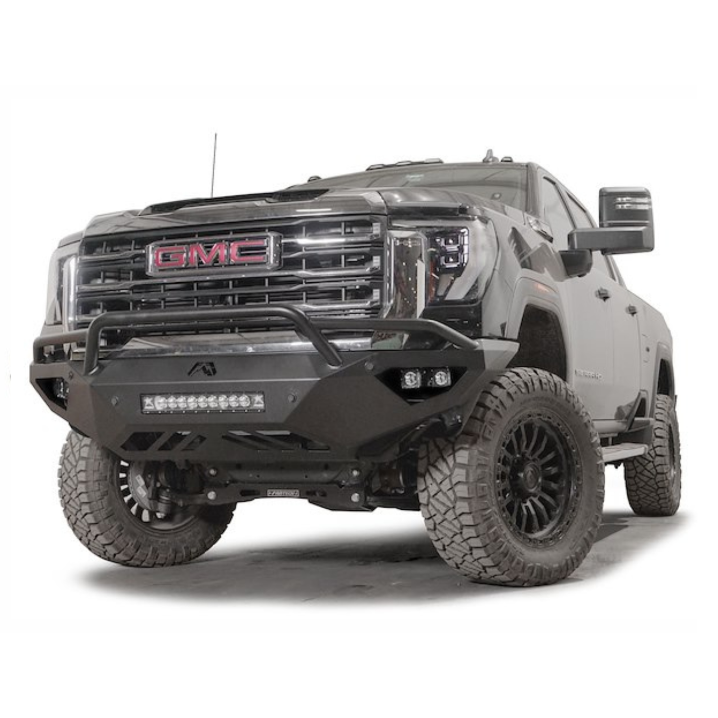 FabFours Vengeance Front Bumper w/ Pre-Runner Guard 2024+ GMC 2500/3500