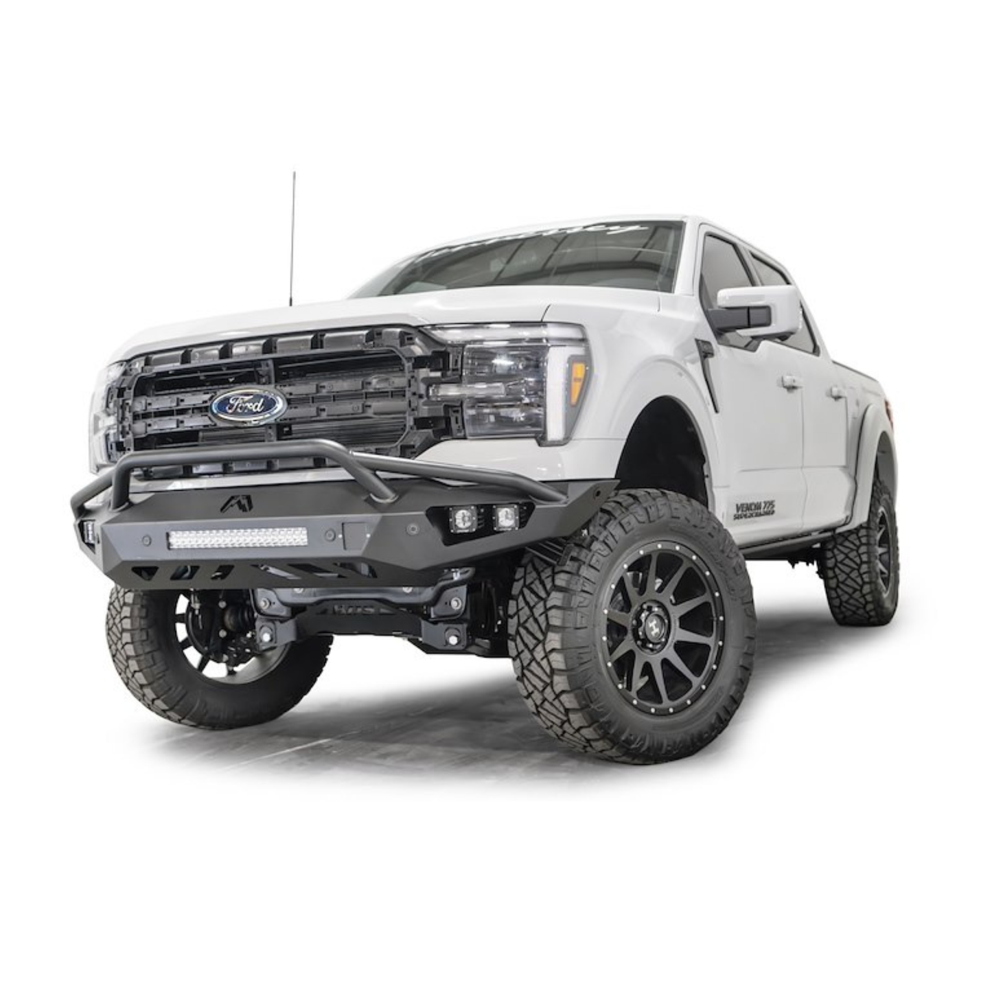 FabFours Vengeance Front Bumper w/ Pre-Runner Guard 2024+ F-150
